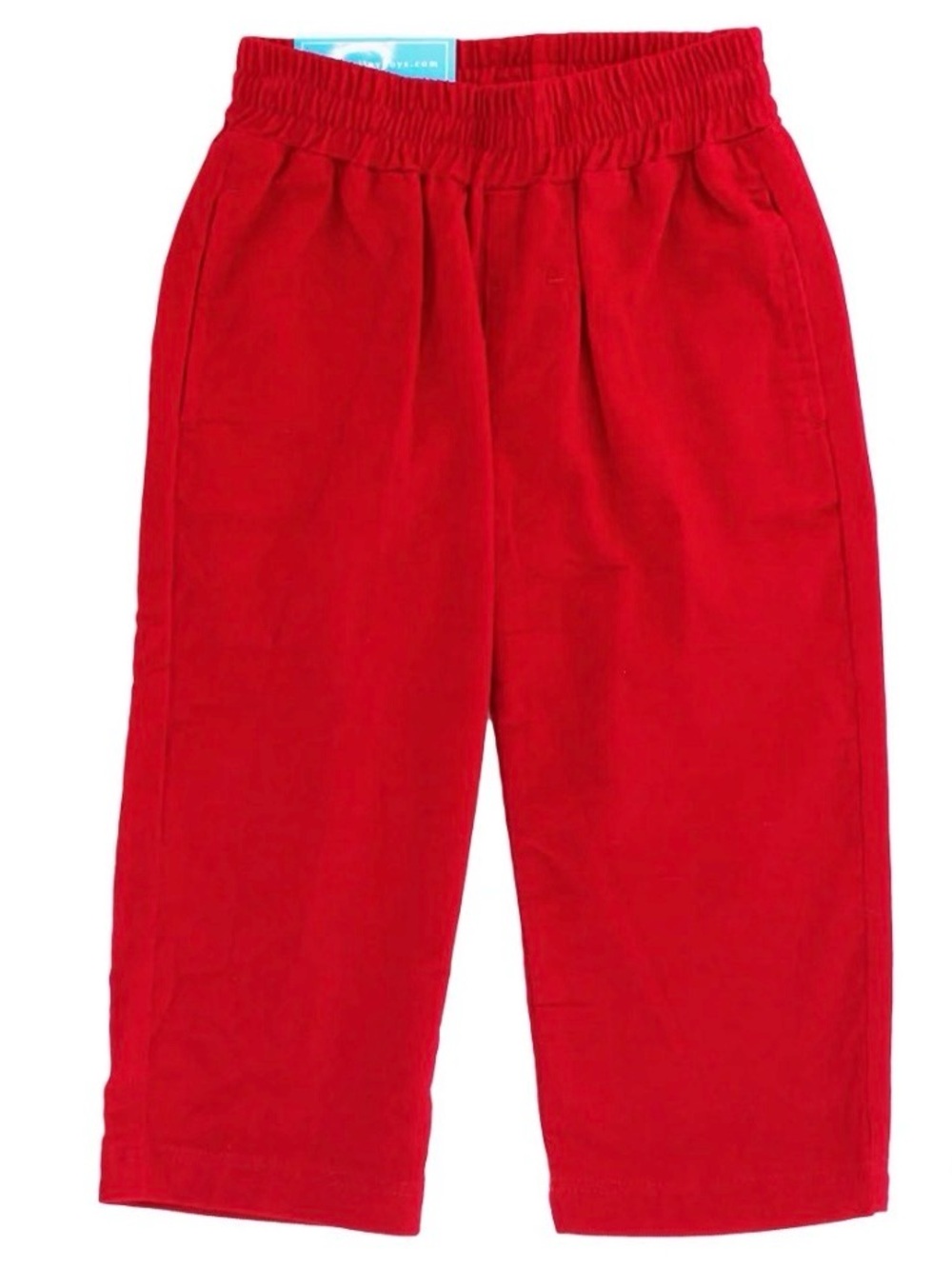 NWT J. Bailey (Bailey Boys) Red Pull-on Cords - size 5